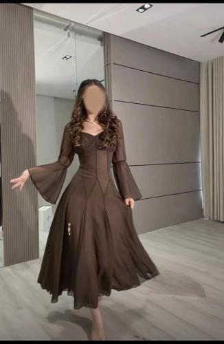 فستان شيفون R52