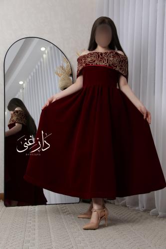 فستان جوخ عودي 051