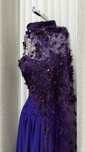 فستان ورد وشك U27