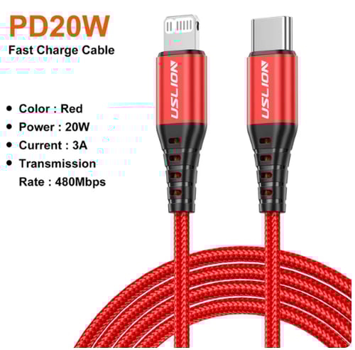 شاحن سريع للايفون تايب سي uslion