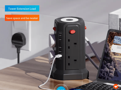 توصيلة متعددة المقابس والمنافذ