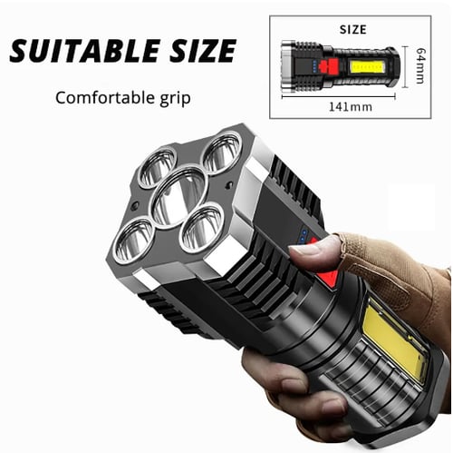 مصباح يدوي 5Led