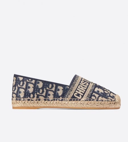 ديور ازرق DIOR GRANVILLE ESPADRILLEDeep Blue Dior...
