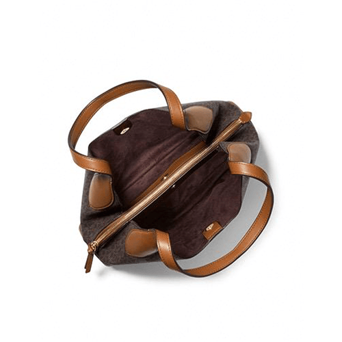 شنطة كتف مايكل كروس مع شعار كبير