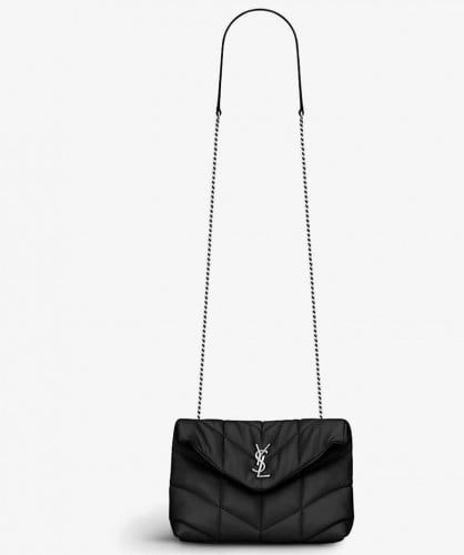 شنطة سان لوران اسود SAINT LAURENTLoulou Puffer mon...