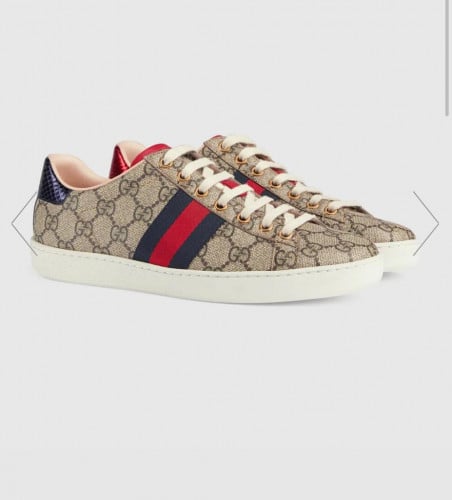 جزمة قوتشي سنيكرز Women's Ace GG Supreme sneaker