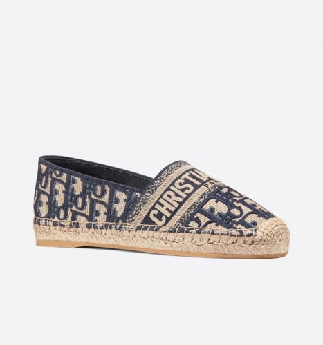 ديور ازرق DIOR GRANVILLE ESPADRILLEDeep Blue Dior...