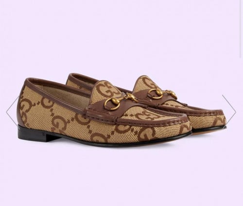 جزمة قوتشي نسائي Women's maxi GG loafer