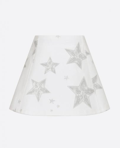 تنورة اطفال ديور KID'S A-LINE SKIRTIvory