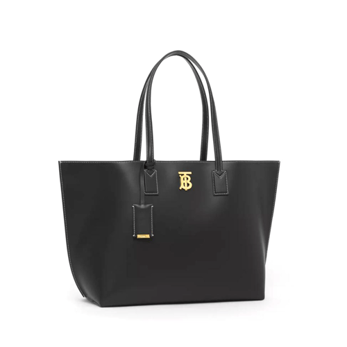 شنطة بربري كبيره اللون اسود Monogram Motif Leather...