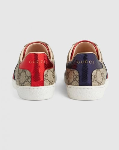 جزمة قوتشي سنيكرز Women's Ace GG Supreme sneaker