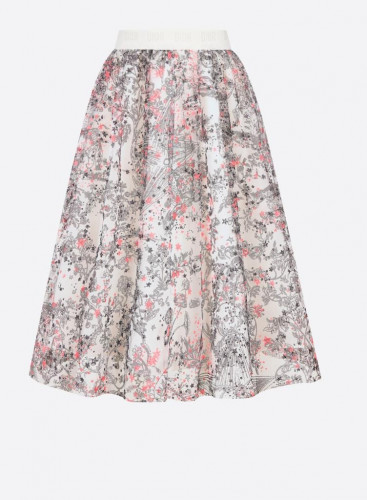 تنورة اطفال ديور KID'S LONG SKIRTIvory