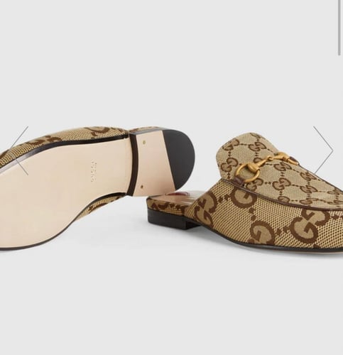 سليبرز قوتشي نسائي Women's jumbo GG Princetown sli...