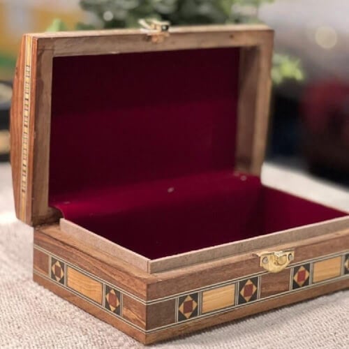 علبة موزاييك فخمة