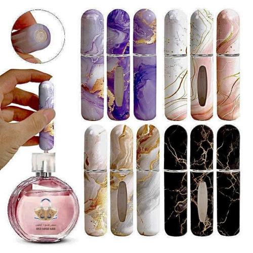 عبوة تعبئة عطور رخامية محمولة