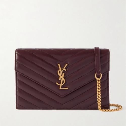 Sanloran bag with a matte maroon necklace with a box, with my own discount