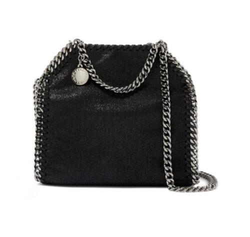 Stella Tiny Black Stella McCartney with silver chain (Tamara)