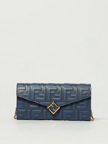 Fendi wallet bag navy with box and warranty