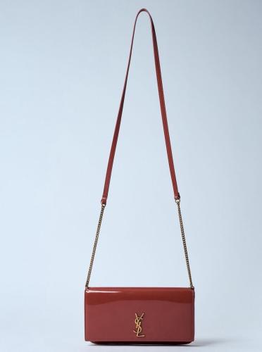 Sanloran bag, shiny, with a necklace and box