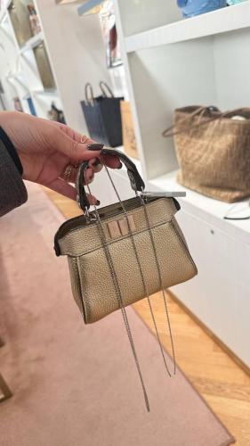 Fendi nano gold with chain