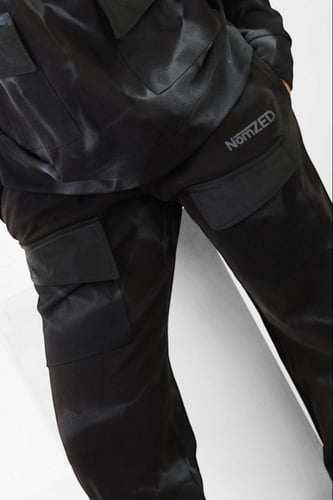 بنطلون أسود شتوي - نسائي