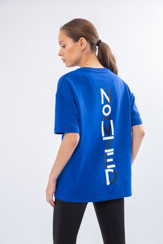 تيشيرت أزرق - نسائي