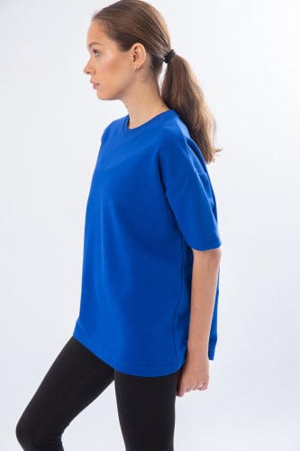 تيشيرت أزرق - نسائي