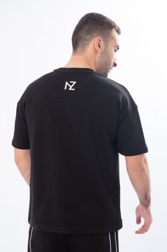 تيشيرت أسود - رجالي