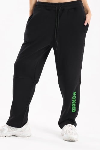 بنطلون أسود شتوي - نسائي