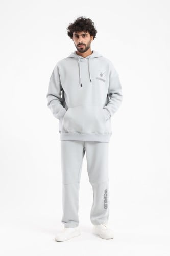 طقم شتوي رصاصي - رجالي