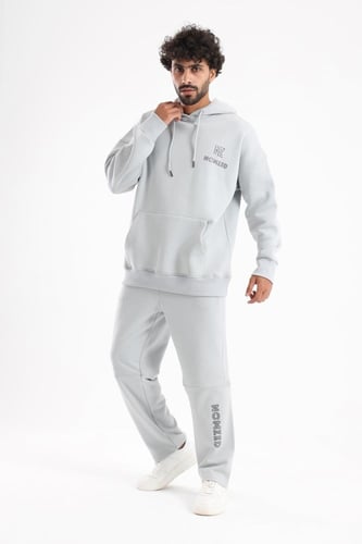 طقم شتوي رصاصي - رجالي