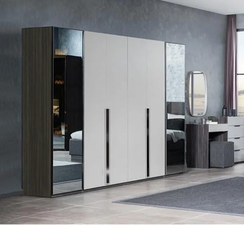 دولاب ملابس ٦ درفه مع ٢ درفه المونيوم مقاس ٢٧٥*٢٠٠...