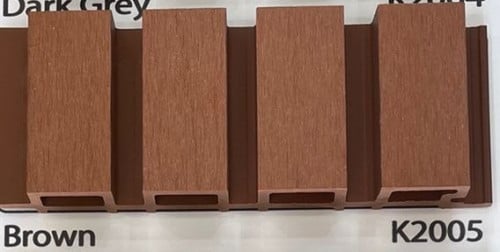 بديل خشب مضلع خارجى 20سم K2005