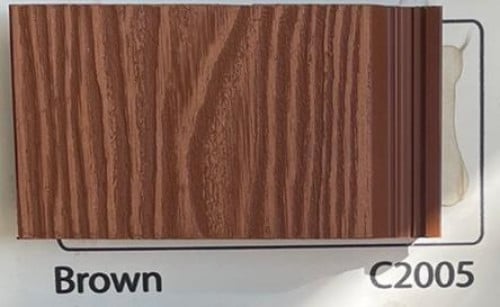 بديل خشب سادة خارجى 15سم C2005