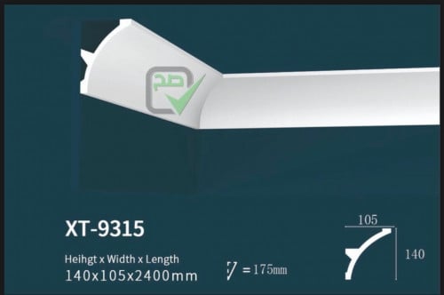 كرنيش سقف 14 سم XT-9315