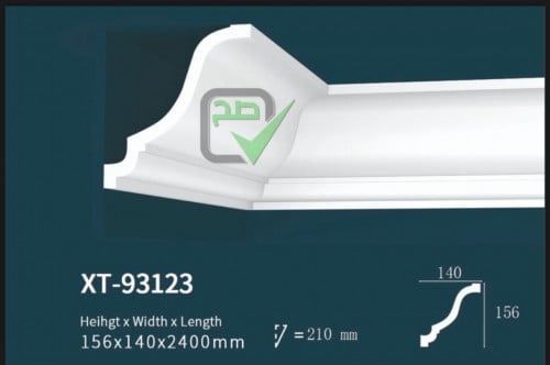 كرنيش سقف 21 سم XT-93123