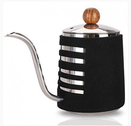 إبريق ترشيح أسود بدون مقبض - 300 مل