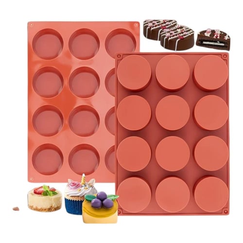 قالب سيلكون تشيزكيك القطر5سم ارتفاع 2.5سم