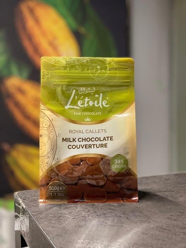 شوكولاتة ليتوال 34% حجم 1kg