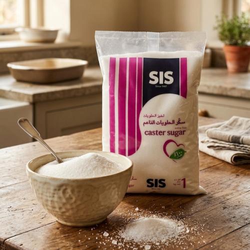 سكر الحلويات الناعم sis حجم 1 كيلو