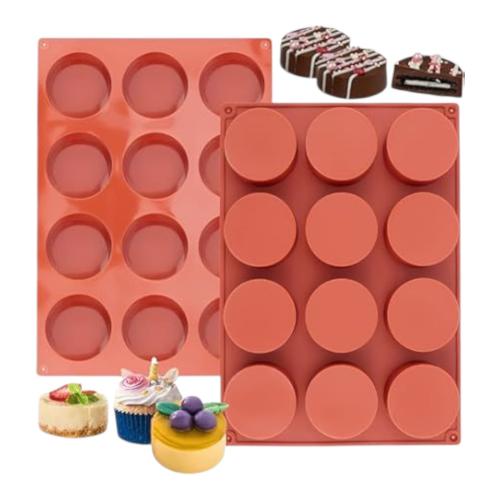 قالب سيلكون تشيزكيك القطر5سم ارتفاع 2.5سم