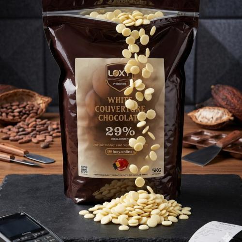 شوكولاتة أبيض بلجيكي لوكسي 29%