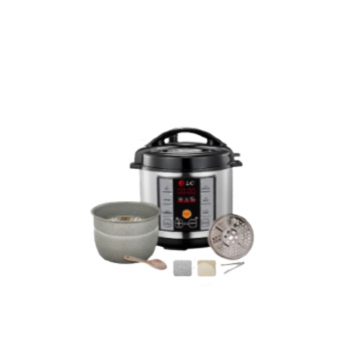 قدر ضغط كهربائي دي ال سي مع قلاية هوائية 2 في 1 سع...