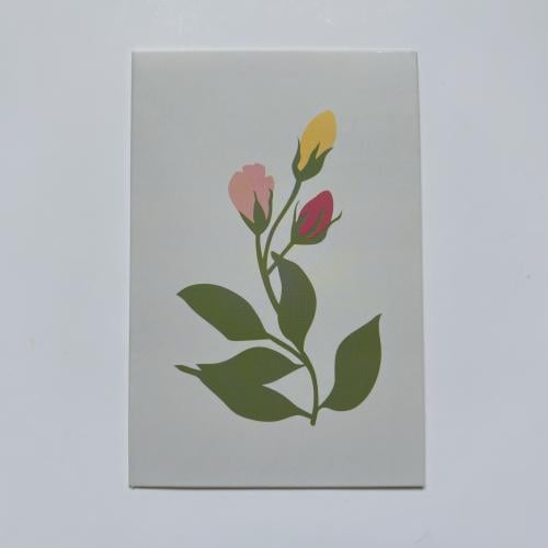 كرت زهرة التوليب