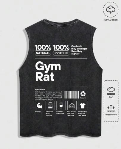 Men's top - Gym Rat