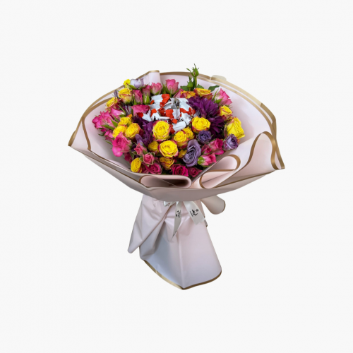 بوكيه ورد وكندر