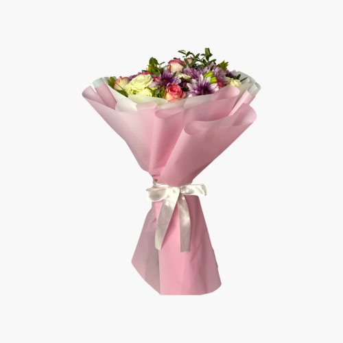 باقة ورد مواليد بنات