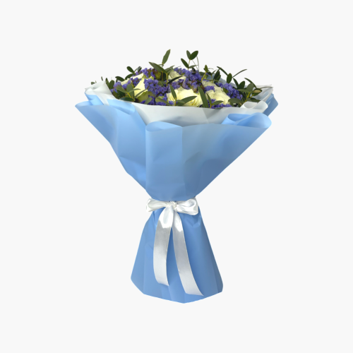 باقة ورد مواليد أولاد