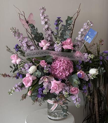 فازة ورد ELEGANT