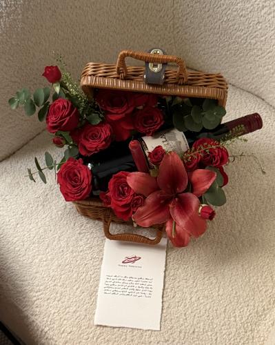 شنطة كلاسيك مع مشروب